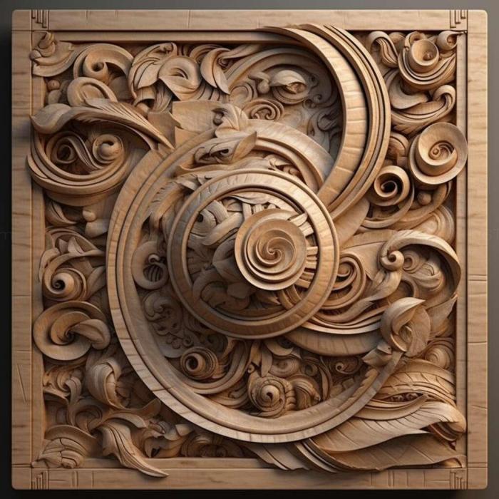 Patterns and decorations (stl JAC J2 3, PATTERN_1911) 3D models for cnc